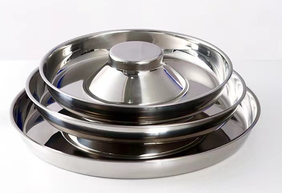 Металева миска для цуценят Derby BH034, 26х5,5 см