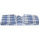 Багаторазова пелюшка для собак Derby Washable Reusable Pet Pee Pad, Blue Plaid, 60х90 см