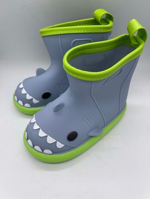 Резиновые сапоги Baby Crayon Blue Shark, 16 см