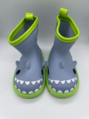 Резиновые сапоги Baby Crayon Blue Shark, 16 см