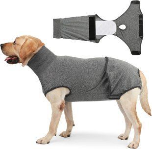Гігієнічні труси/комбінезон для собак WanTalk Full Body Dog Diaper, Grey, 65-72 см, 88-105 см, 3XL