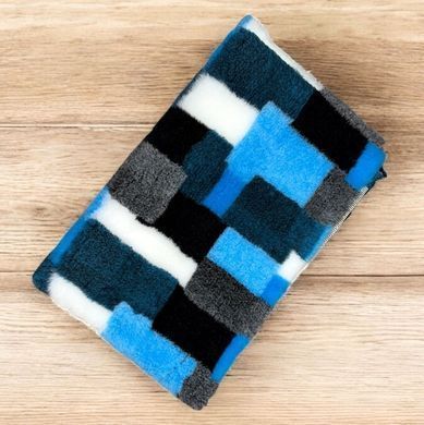 Коврик для собак Vetbed Patchwork синий, 80х100 см