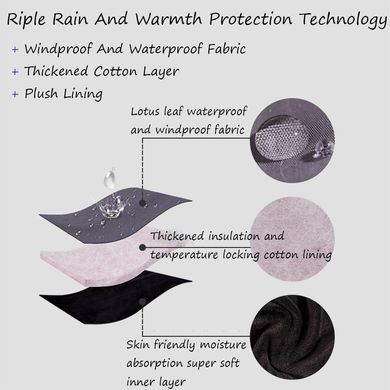 Зимняя куртка для собак Derby Windproof Winter Pet Warm Jacket, Pink, 68 см, 90-104 см, 66 см, 3XL
