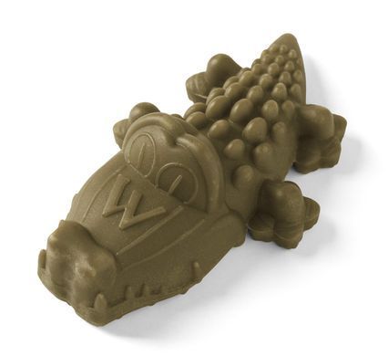 Игрушка для собак JW Hol-ee Roller с крокодилом Whimzees в середине, Фиолетовый, Medium