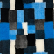 Коврик для собак Vetbed Patchwork синий, 80х100 см