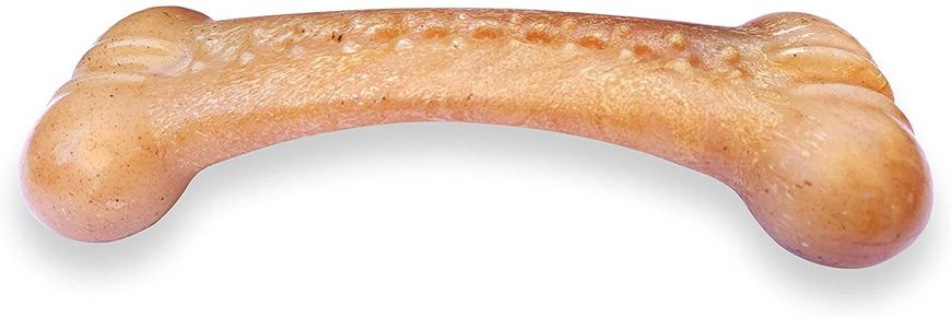 Жувальна кістка для собак Pet Qwerks Alien BarkBone Real Bacon for Aggressive Chewers, Small