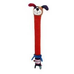 Іграшка для Собак Gigwi Crunchy Neck з хрусткими трансформуючоюся Шиєю і пищалкою Собака 30 см