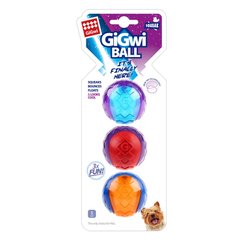 Игрушка для Собак Gigwi Ball Мяч 5 см с Пищалкой, 3 шт