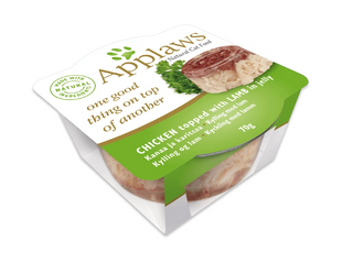 Консерви для котів Applaws Chicken with Lamb Layer pot з куркою та ягням, 70 г