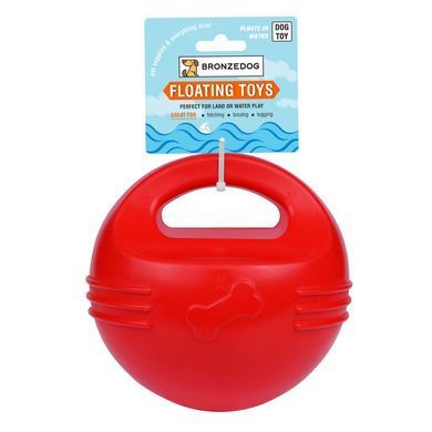 Іграшка для собак BronzeDog FLOAT плаваюча Силовий м'яч 16 см