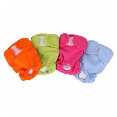 Многоразовый подгузник для сук Derby KS001 Rose Red, XL, 60-70 см