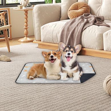 Багаторазова пелюшка Derby Washable Reusable Dog Pee Pad PM002--2, Light Grey, 100х150 см