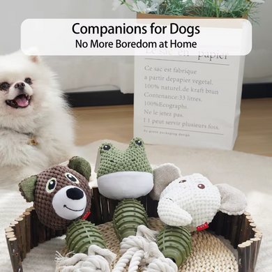 Мягкая игрушка для собак Derby Frog Shape TPR + Rope Dog Toy