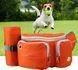 Поясная сумка для выгула собак Voyager Pet LVC809 Orange с держателем для бутылки