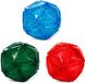 Светящийся мячик для собак Diamond Shape Elastic Squeaky Dog Ball с пищалкой, Зелёный