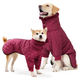 Теплая зимняя одежда для собак Wan Talk Winter Warm High Collar Dog Bordo Clothes с высоким воротником, 65 см, 80-93 см, 68 см, 3XL