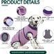 Попона для відновлення собак Wan Talk Recovery Suit, Violet Stripe, 25 см, 33-40 см, 27 см, XS