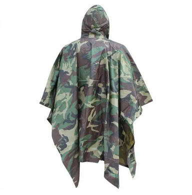 Тактическая Плащ-палатка/Дождевик/Пончо Chenhao Big Flower Camo (Камуфляж)