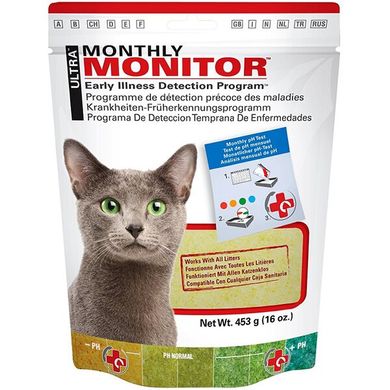 Індикатор рН сечі котів Litter Pearls MonthlyMonitor, 453 г