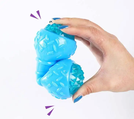 Іграшка, що світиться для собак Bonny Flash dumbbell balls зі звуком, Фиолетовый