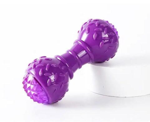 Іграшка, що світиться для собак Bonny Flash dumbbell balls зі звуком, Фиолетовый