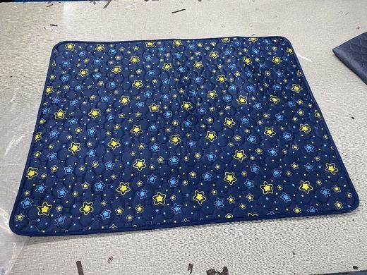 Многоразовая пеленка для собак Pelushka Starry Pup, 50х70 см