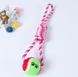Интерактивная игрушка для собак Derby Dog Rope Toy with Tennis