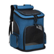 Портативная дорожная сумка-рюкзак для собак и кошек Voyager Pet VB16007, Синий, 40х26х33 см
