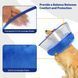 Захисний надувний нашийник для собак Derby Inflatable Dog Cone with Detachable Anti-Licking Shield, Blue, XL