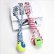 Интерактивная игрушка для собак Derby Dog Rope Toy with Tennis