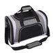 Сумка-переноска для домашних животных SENFUL Sport Pet Carrier SBC5166 с мягкими боковинами, серый, 46х28х29 см