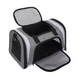 Сумка-переноска для домашних животных SENFUL Sport Pet Carrier SBC5166 с мягкими боковинами, серый, 46х28х29 см