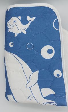 Многоразовая пеленка Pelushka Dolphin, 40х50 см