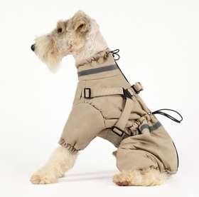 Зимняя куртка для собак V.PET.B.R. Dog Apparel C837 Khaki, 49 см, 71 см, 49 см, 2XL