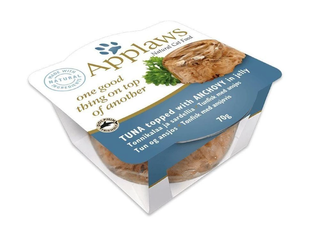 Консерви для котів Applaws Tuna with Anchovy Layer pot з тунцем та анчоусом, 70 г