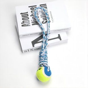 Интерактивная игрушка для собак Derby Dog Rope Toy with Tennis