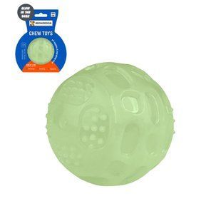 Игрушка для собак BronzeDog GLOW светонакопительная Мячик 7,5 см