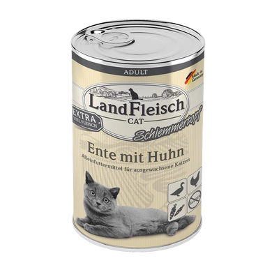 LandFleisch Adult Cat Ente mit Huhn (утка, курица) 400 г