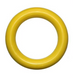 Игрушка-кольцо для собак Derby Rubber Dog Ring Toy, Жёлтый, Small