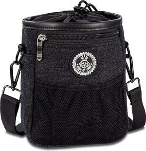 Сумка для лакомств собак Hund ist K&ouml;nig VBT2006 Black, Черный