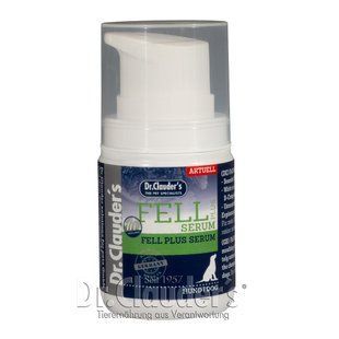 Емульсія Dr.Clauder's Hair & Skin - Fell Plus Serum для припинення ліньки і укріплення шерсті, 50 мл, Рідина