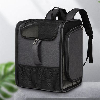 Сумка-рюкзак для домашних животных Voyager Pet LVT24013, Черный