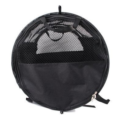 Автомобильная переноска для собак и кошек Люпосанчик BS-PC-004 Black, 123х58х58 см