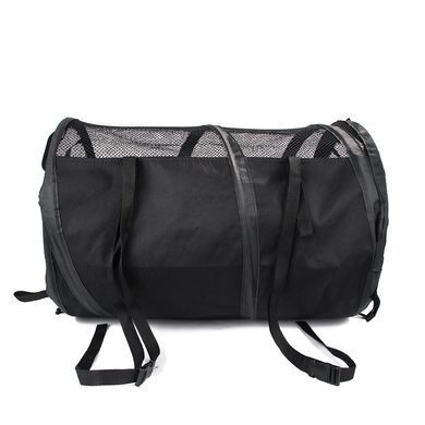 Автомобильная переноска для собак и кошек Люпосанчик BS-PC-004 Black, 123х58х58 см