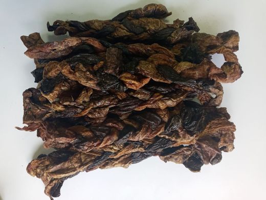 М'ясна косичка (вим'я, печінка, легені), яловичина, 100 г, На вагу
