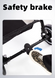 Cкладная коляска для домашних животных со съемной переноской Oui Oui Pet Stroller YA01K Grey