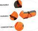 Светоотражающее теплое пальто для собак Derby DJ64 Orange, 41 см, 64-72 см, 51 см, S