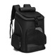 Портативная дорожная сумка-рюкзак для собак и кошек Voyager Pet VB16007, Черный, 40х26х33 см