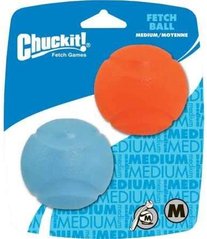 Набір м'ячиків для собак Chuckit Fetch Ball (2 шт.), Medium, 2 шт.