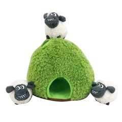 Іграшка-пазл "Гра у хованки з овечками" для собак та для цуценят маленьких та середніх собак, Small
